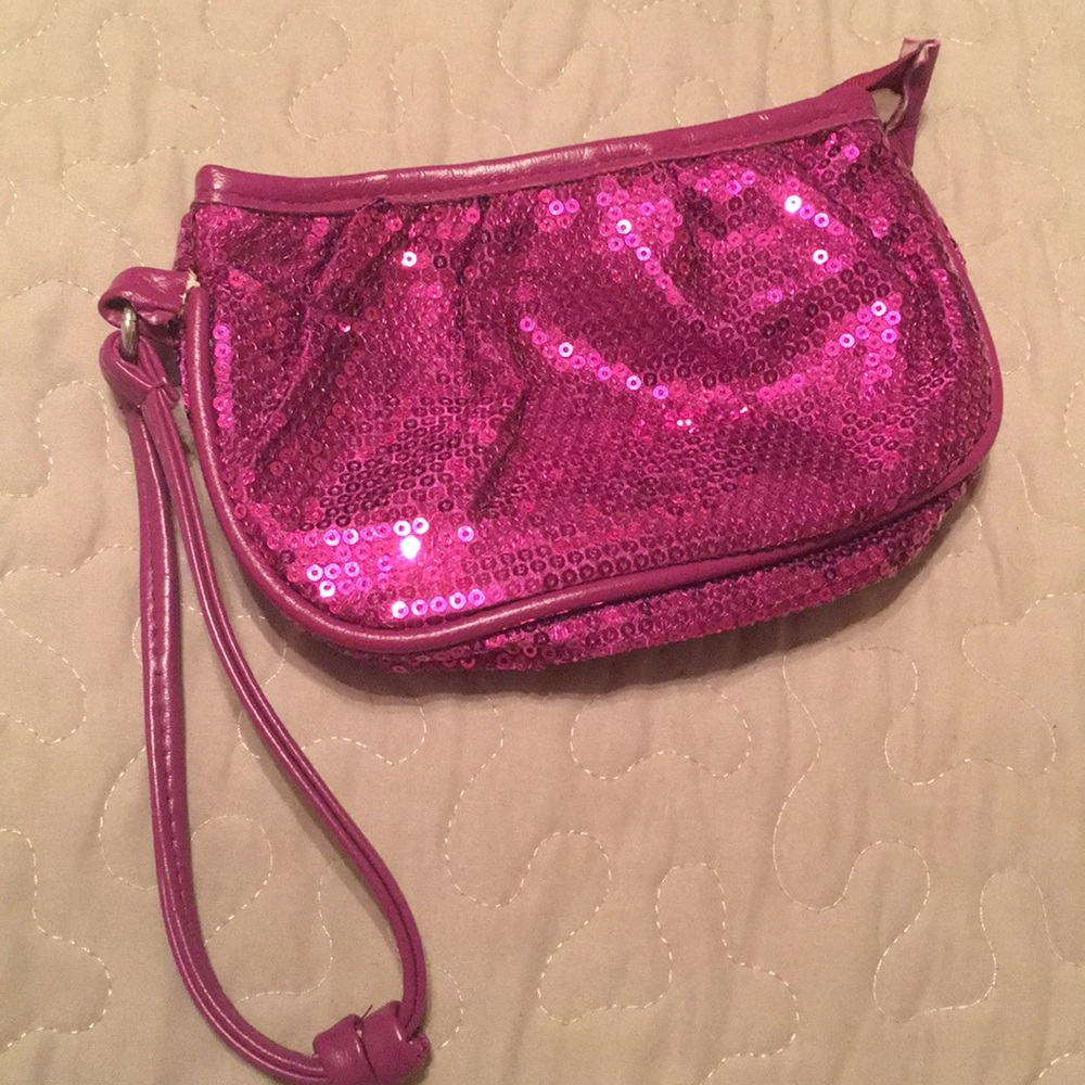 Sephora sequin wristlet